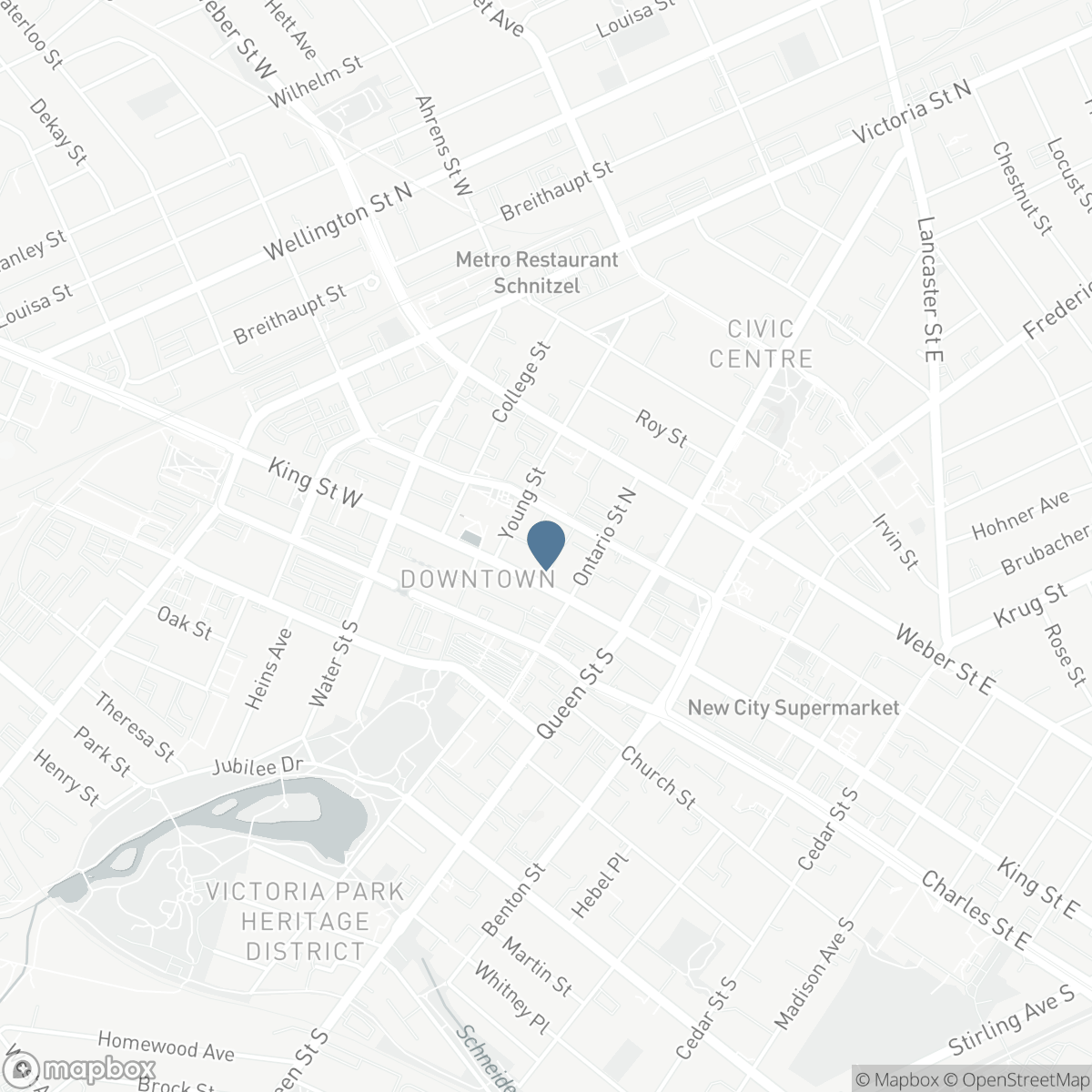 55 DUKE Street Unit# 2102, Kitchener, Ontario N2H 0C9